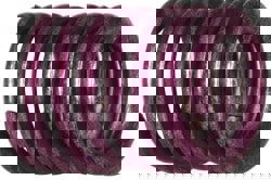 Screw-Locking Insert: Stainless Steel, #4-40 UNC, 2D